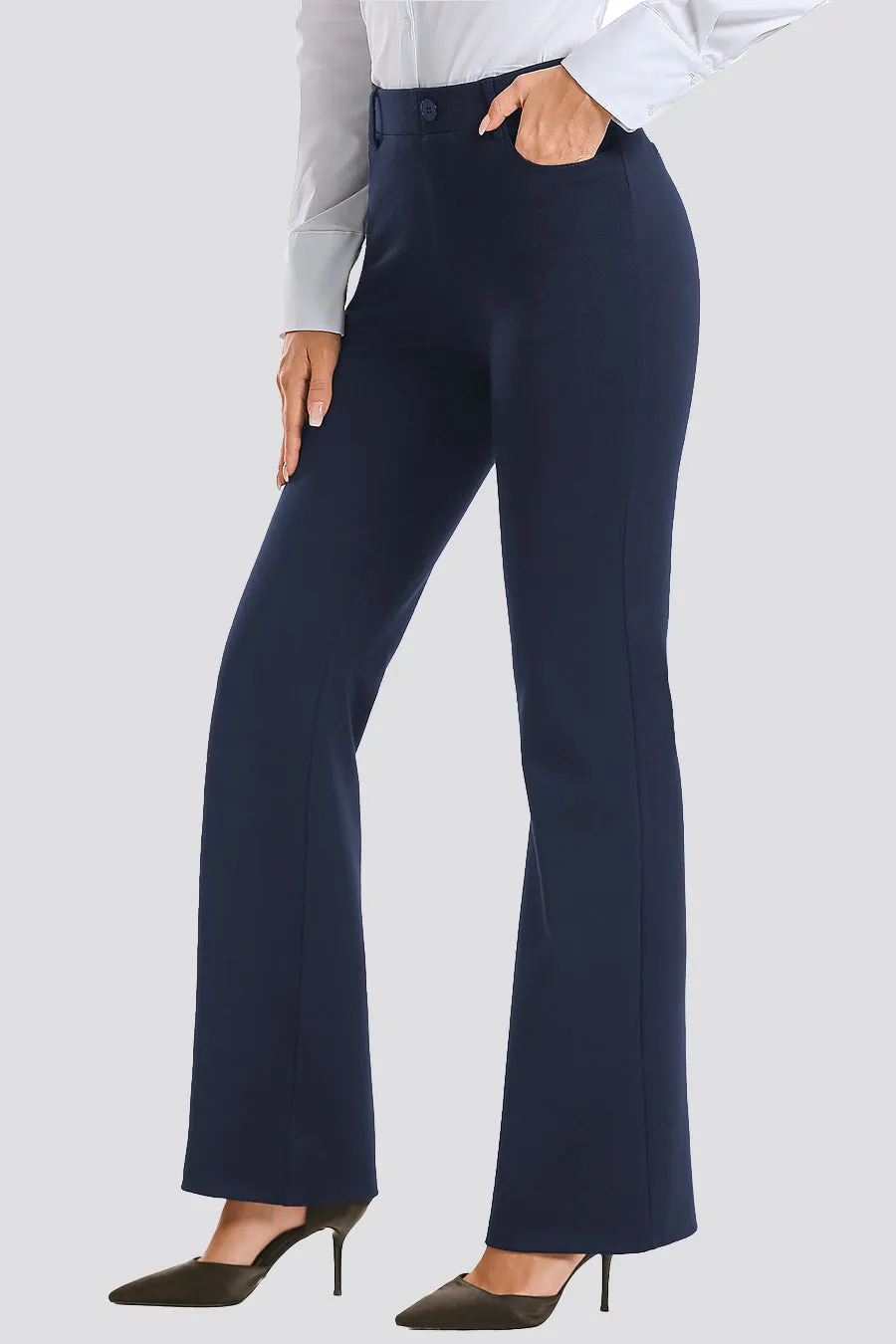 Women Business Casual Work Pants  | Bootcut 30''/32''