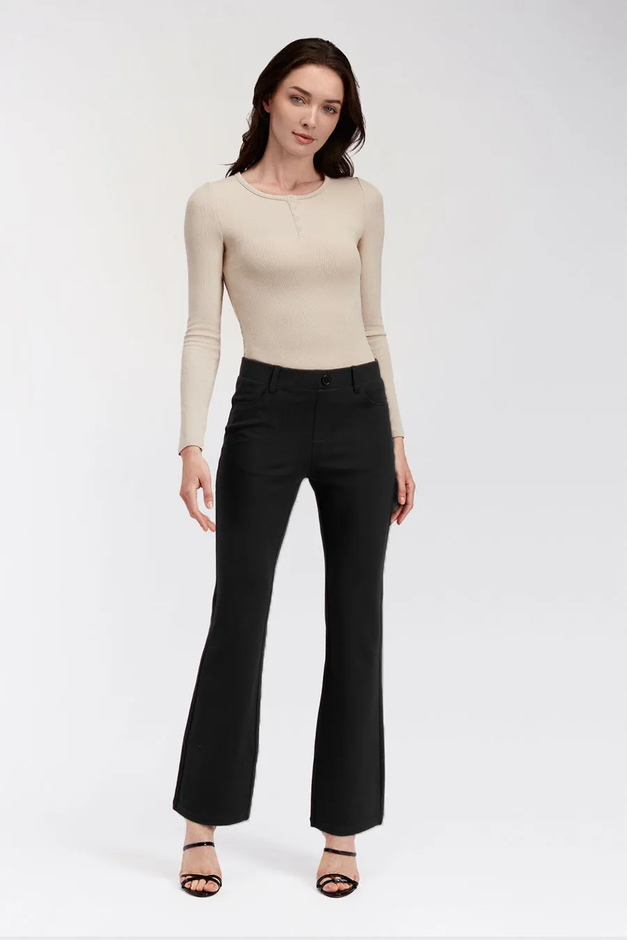 Women Business Casual Work Pants  | Bootcut 30''/32''