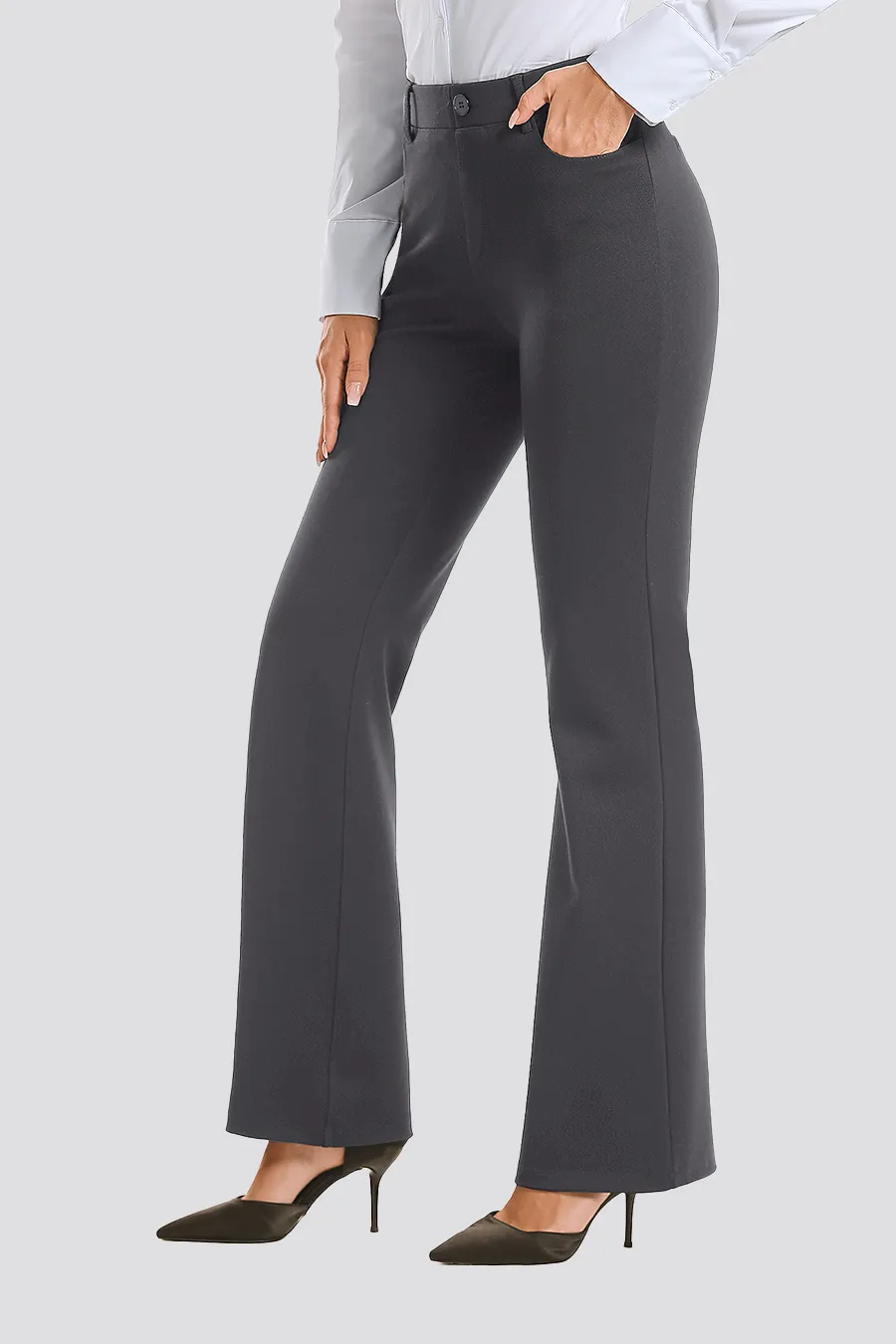 Women Business Casual Work Pants  | Bootcut 30''/32''