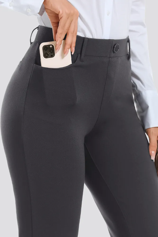Women Business Casual Work Pants  | Bootcut 30''/32''