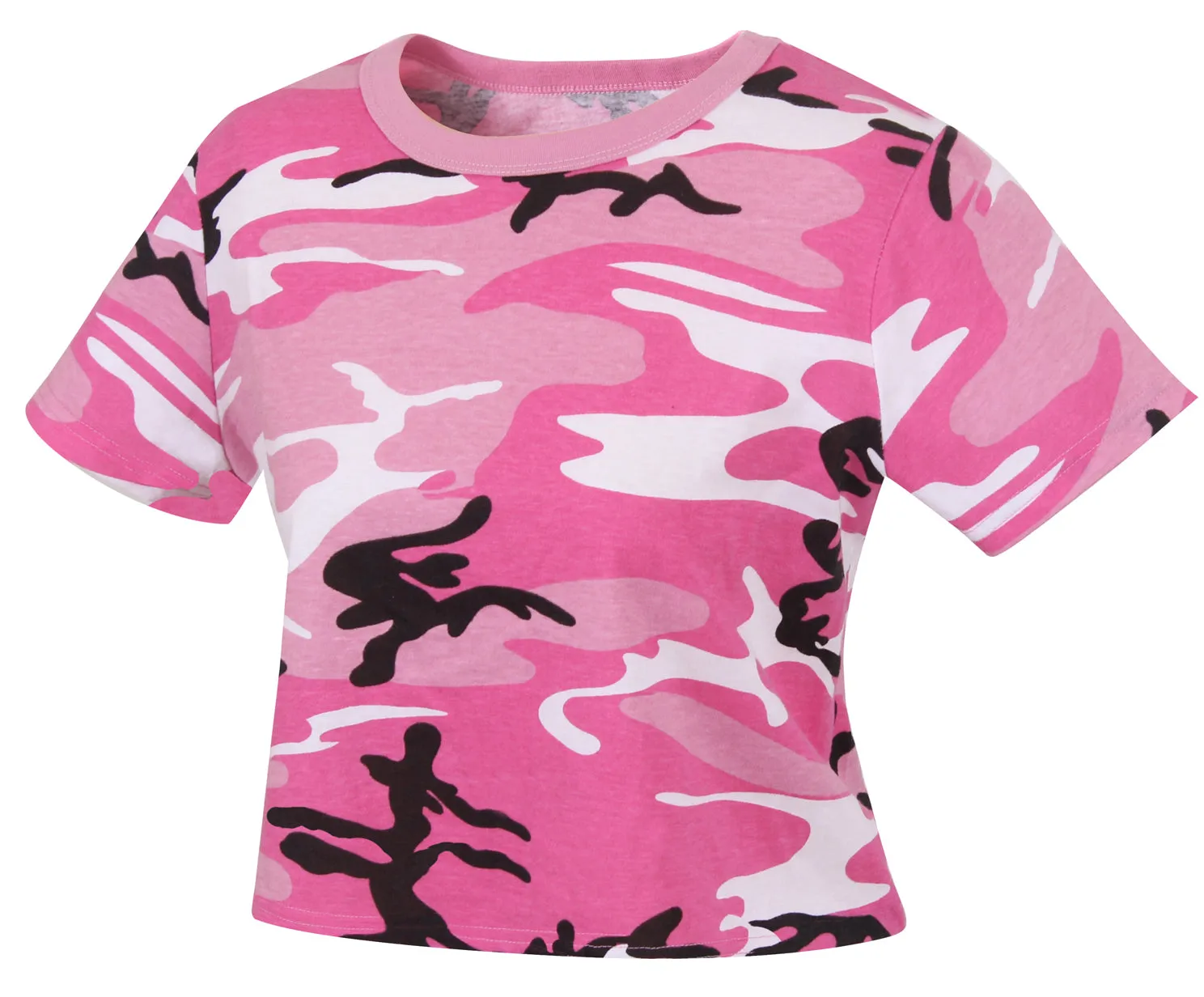 Women Camo Crop Top