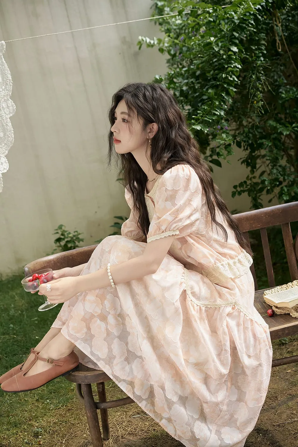 Women Floral Blouse and Maxi Skirt Set Separately Sold
