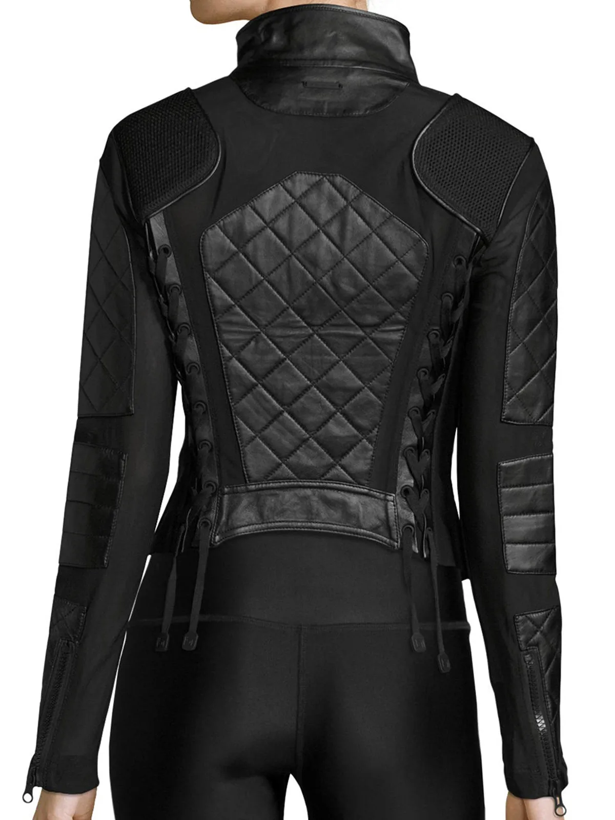 Women Hot Moto Leather Jacket By TJS