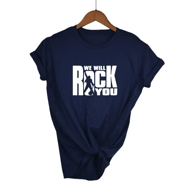 Women Music Planet Summer T-Shirts