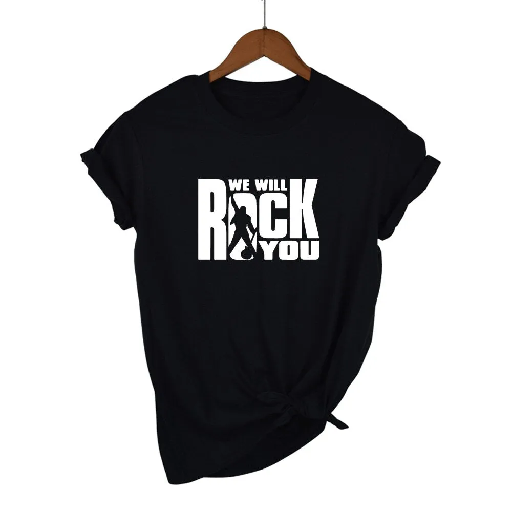 Women Music Planet Summer T-Shirts