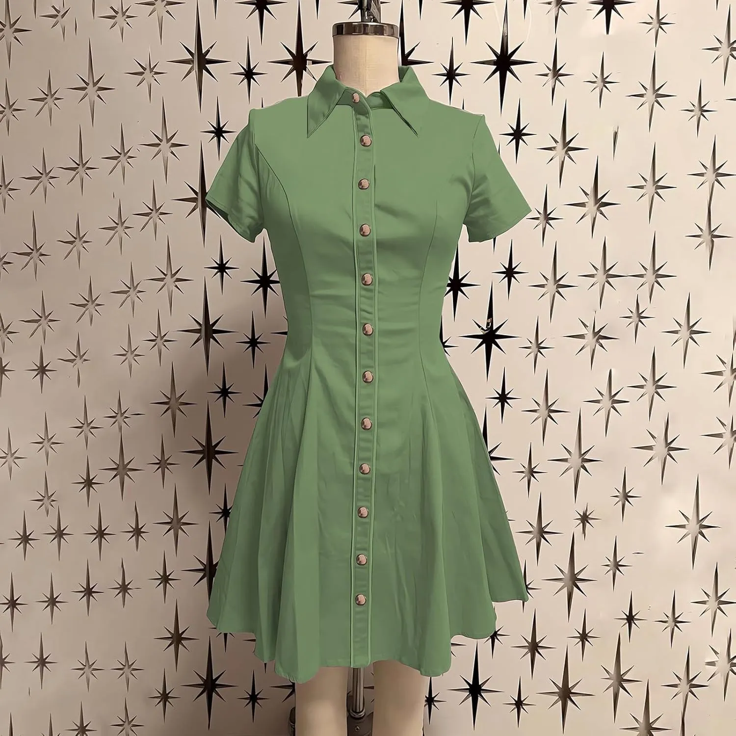 Womens 1950s Retro Rockabilly Dress Cap Sleeve Vintage Swing Dress Bodycon Club Party Short Dresses 2025 Summer Cocktail Prom