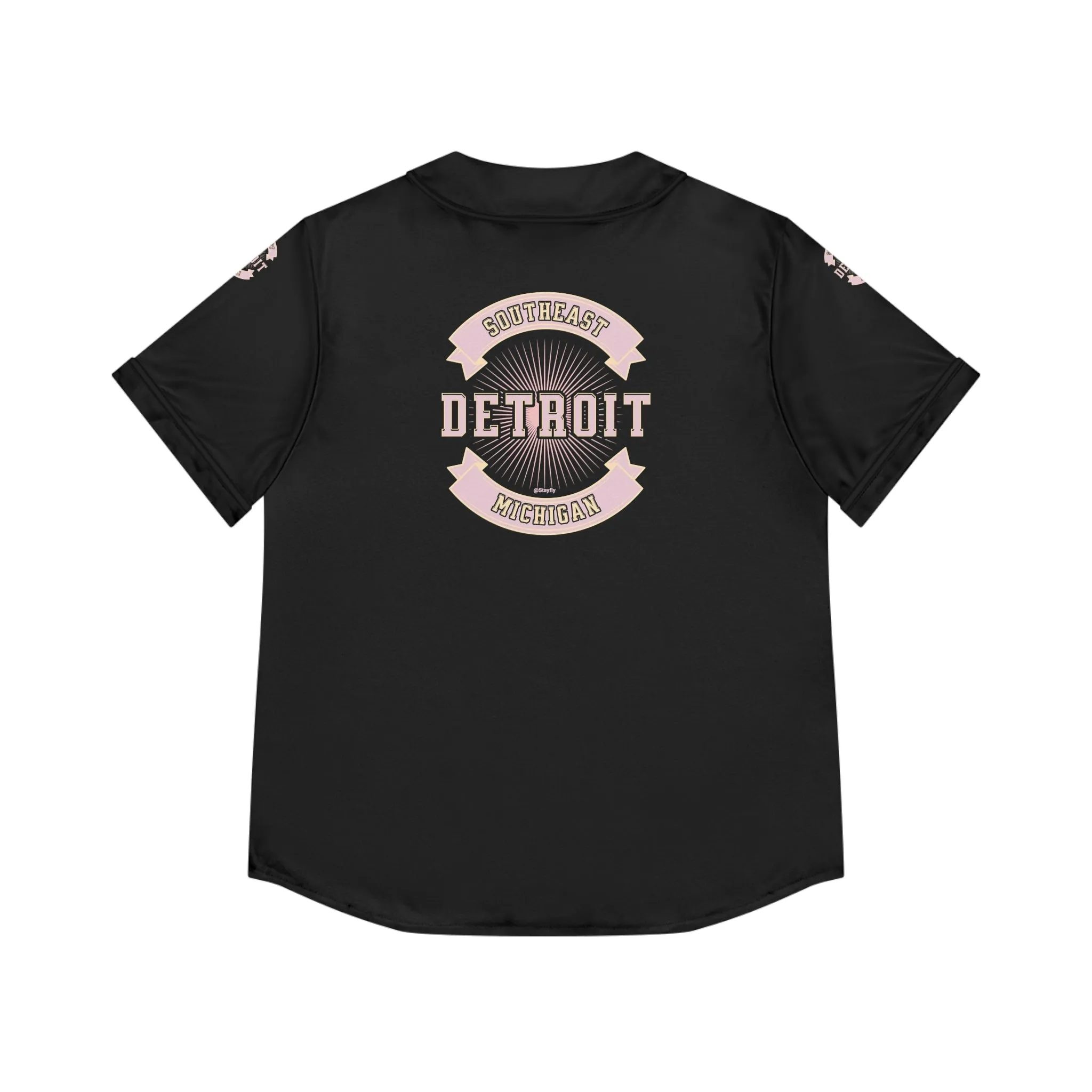 Women's Baseball Jersey (AOP) Southeast Michigan Detroit