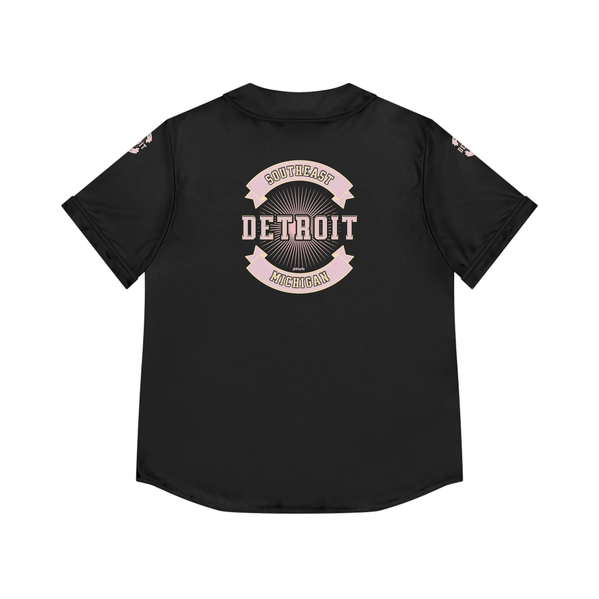 Women's Baseball Jersey (AOP) Southeast Michigan Detroit