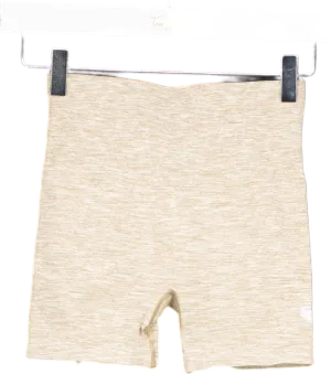 Women's Best Beige Seamless Shorts UK XS