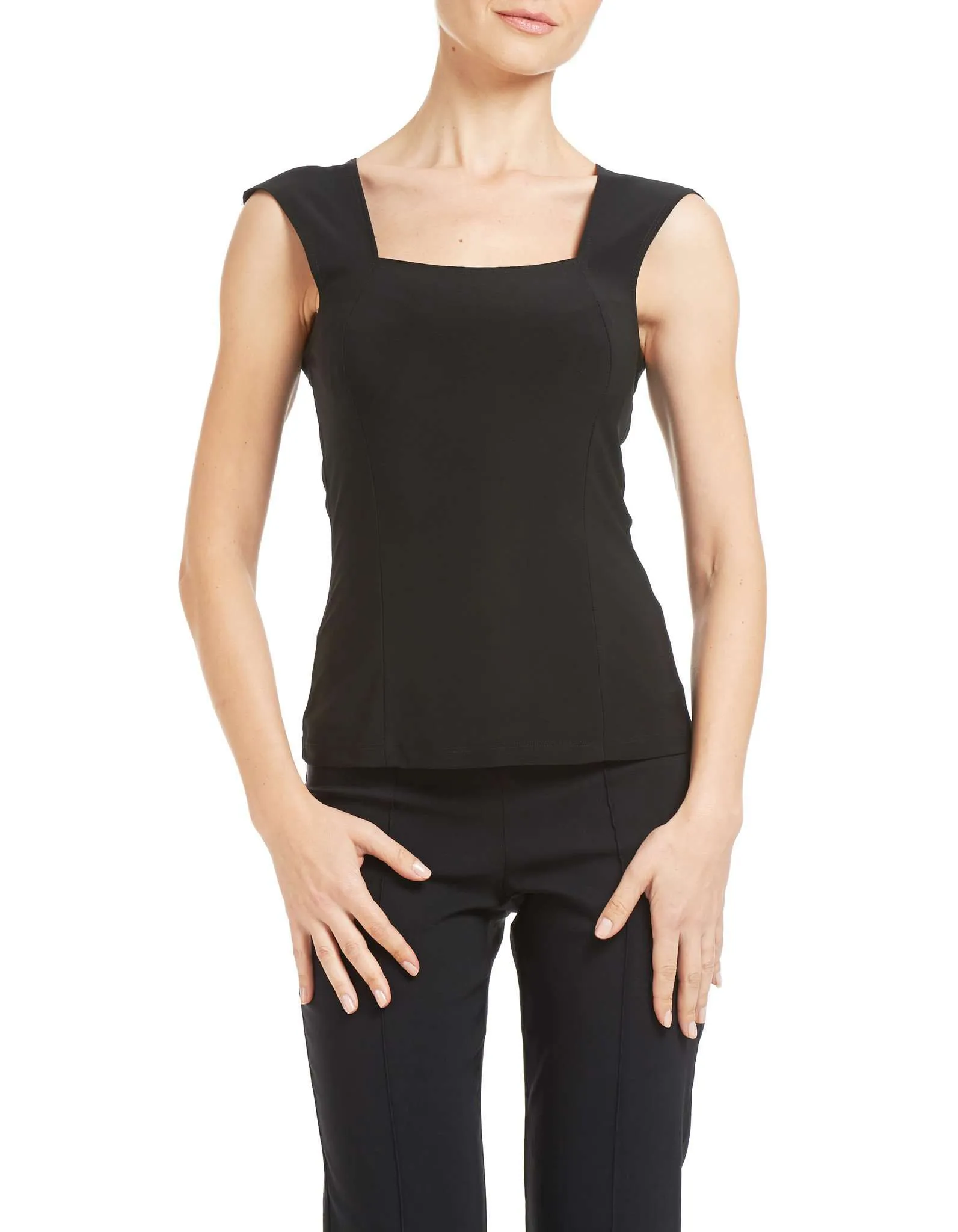 Women's Black Camisole flattering Elegant Design made In Quality Stretch Fabric Our best Seller Comfort Quality Made In Canada