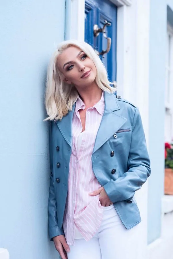 Women's Blazer Leather | New Stylish Blazer 2024 | Premium Design