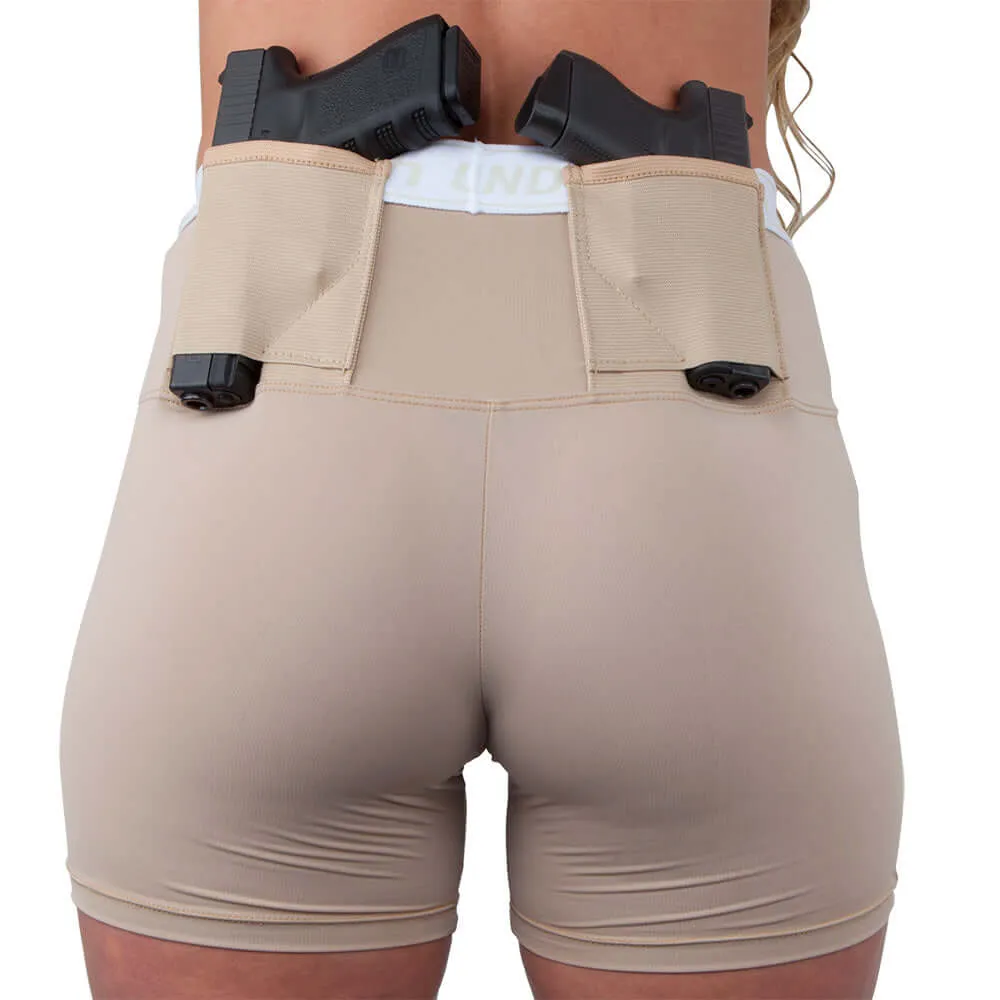 Women's Concealed Carry 2" Shorts Multi-Pack