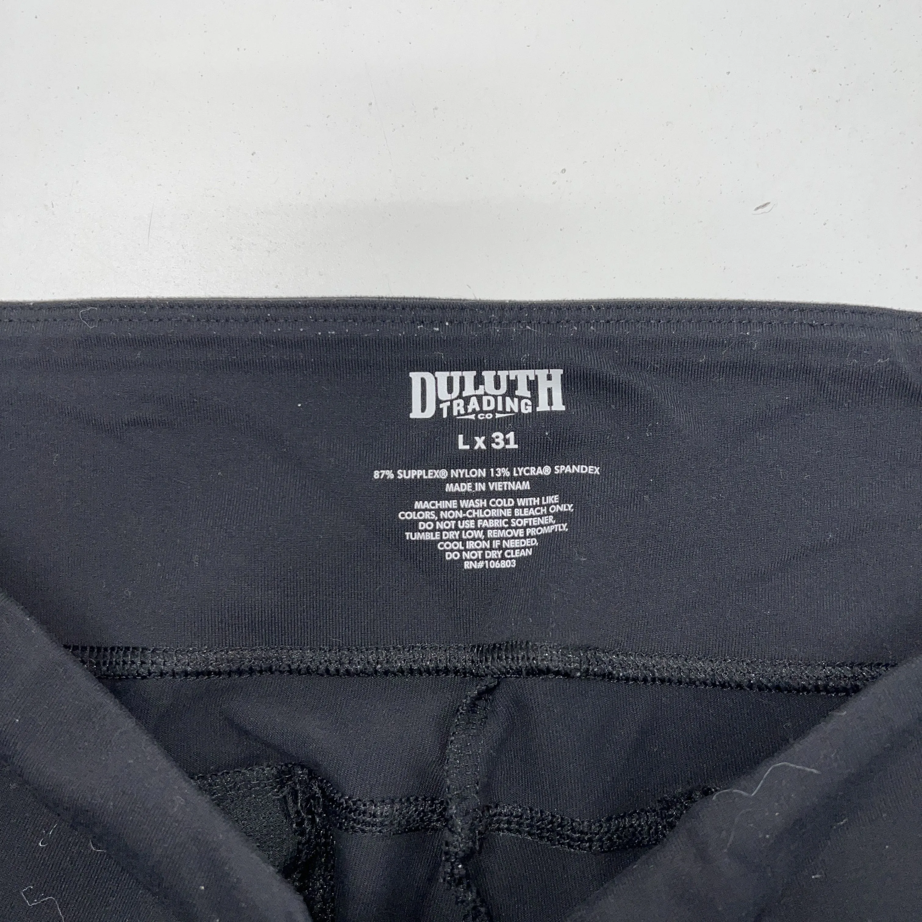 Women's Duluth Trading Co. Black Flare Yoga Pants Leggings Women's Size L x 31