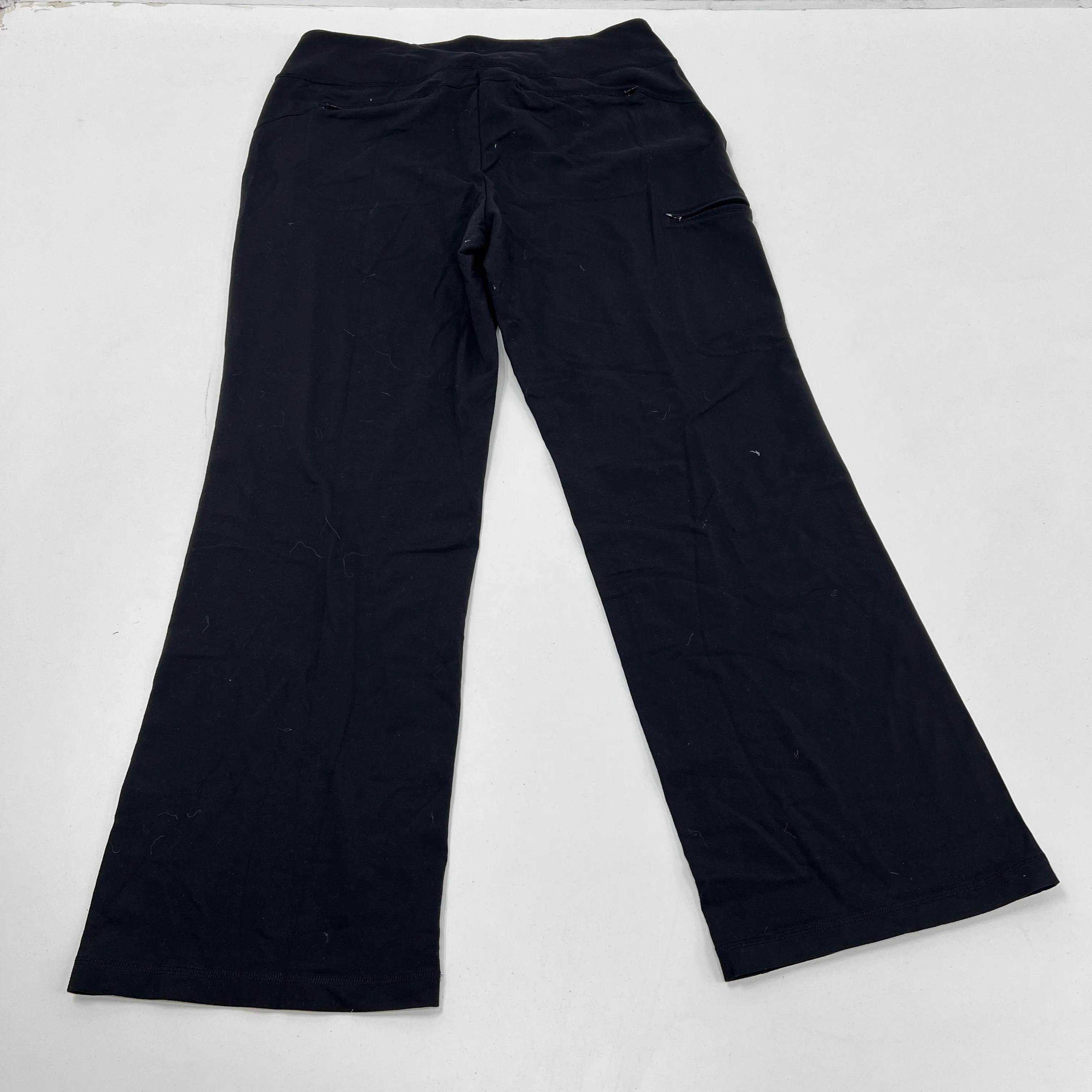 Women's Duluth Trading Co. Black Flare Yoga Pants Leggings Women's Size L x 31
