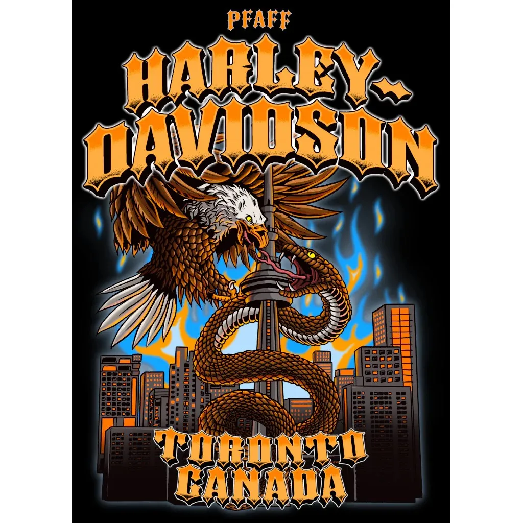 Women's Harley Pride USA V-Neck Tee