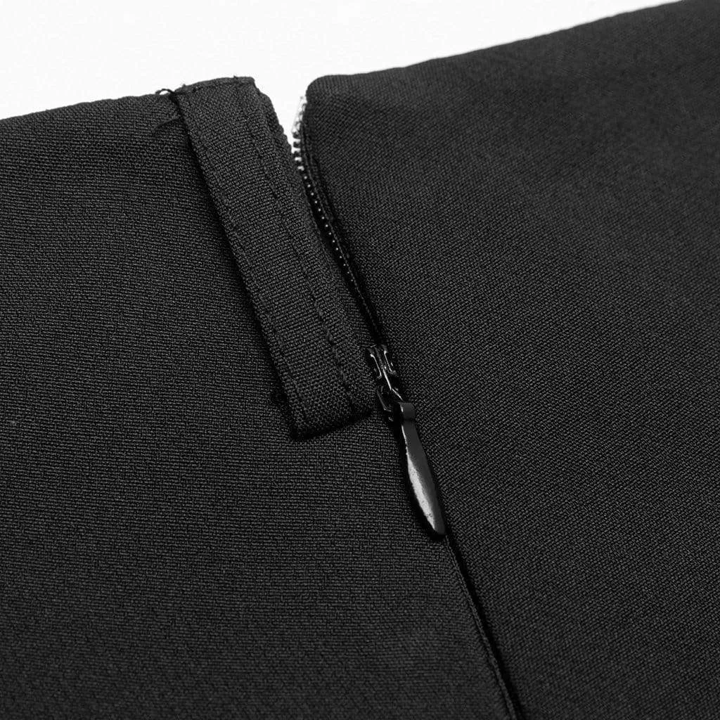 Women's Irregular Hem Mini Pleated Skirts With Belt