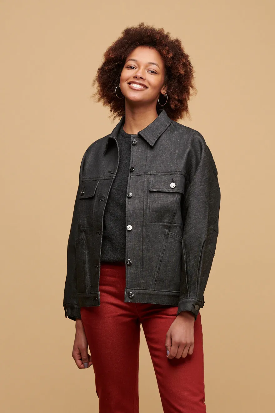 Women's Jodie Denim Jacket - Black