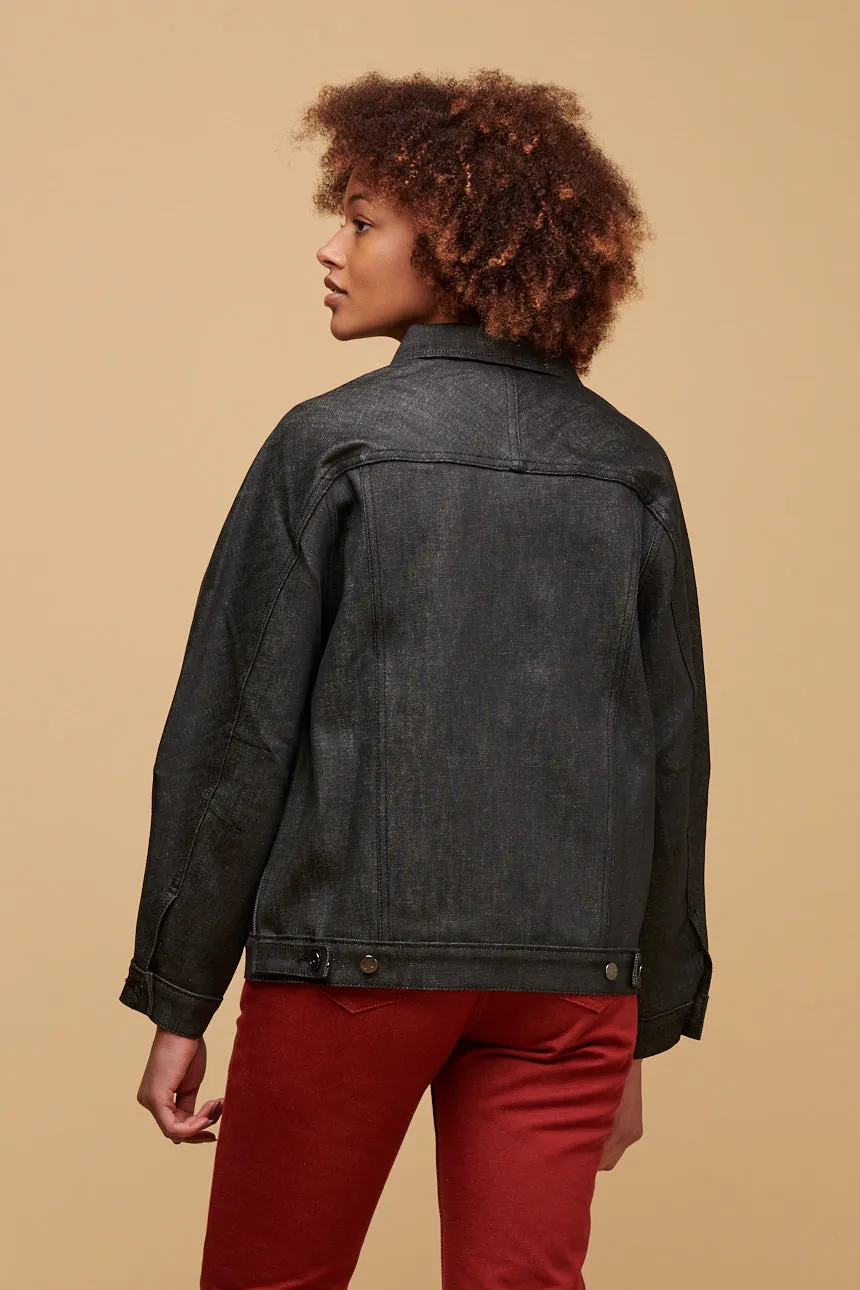 Women's Jodie Denim Jacket - Black