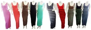 women's long seamless dresses - sizes s-l Case of 72
