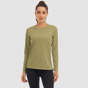 Women's Long Sleeve Shirts UPF 50  Sun Protection Shirts for Hiking Fishing Workout Rash Guard