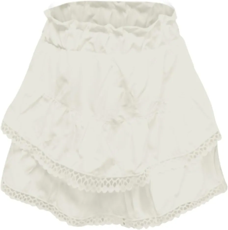 Women's Mini Skirts Pleated Skirt Lace Ruffles Short High Waisted Skirts Sundresses, S-2XL