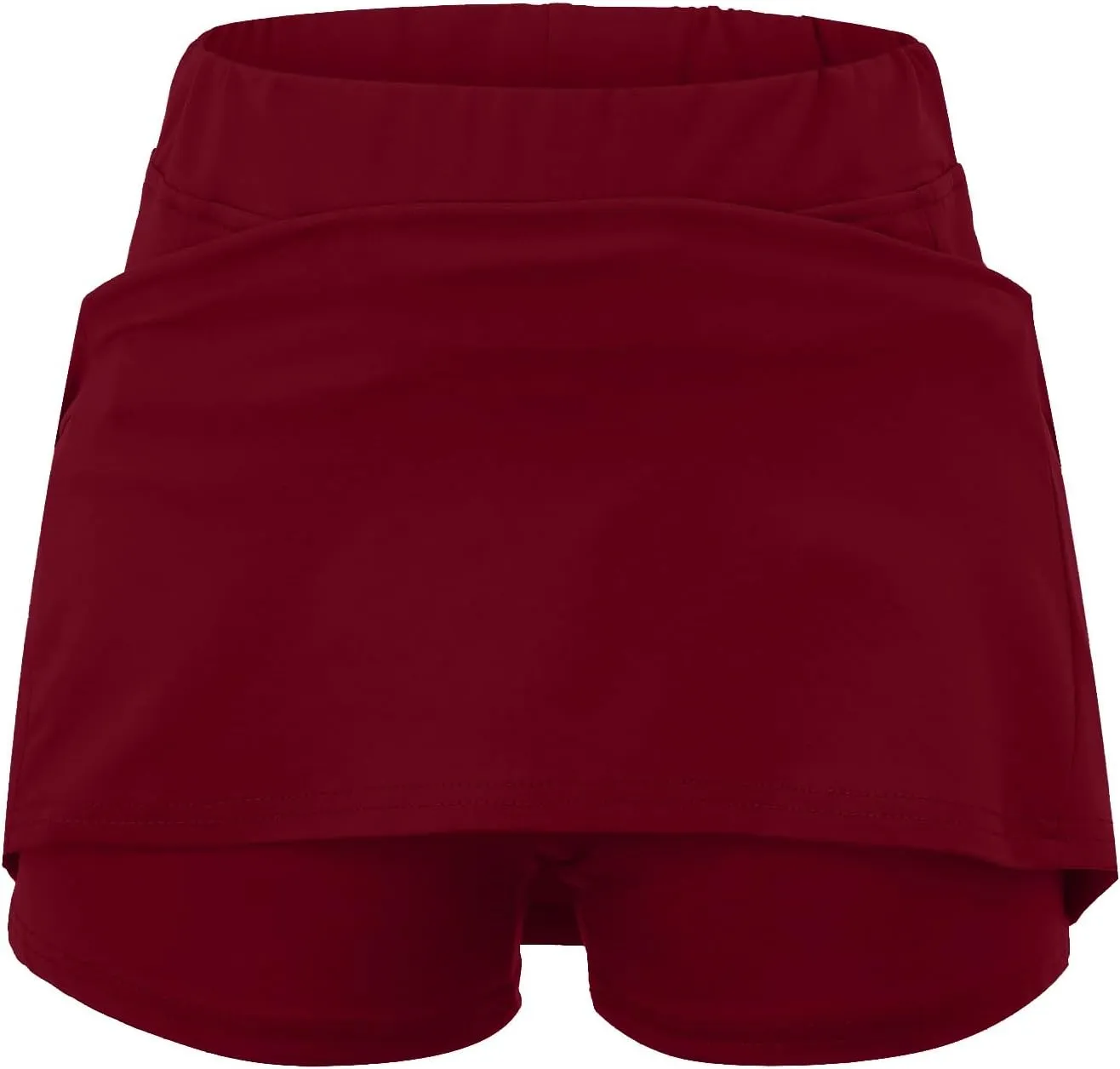Womens Skorts with Pockets Tummy Control Plus Size Skorts High Waist Athletic Sports Pants Skirt Casual Shorts