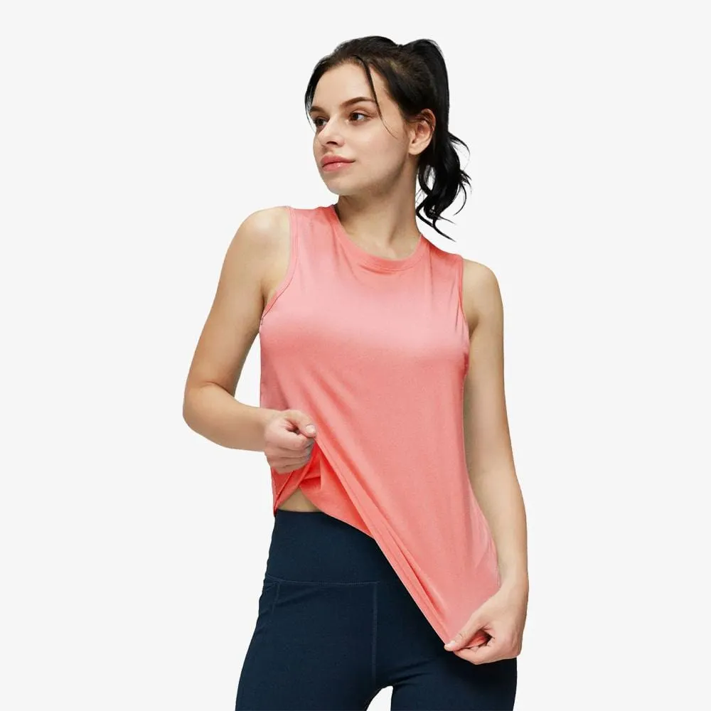 Women's Sleeveless Workout Shirts UPF 50 Sun Protection Tank Top
