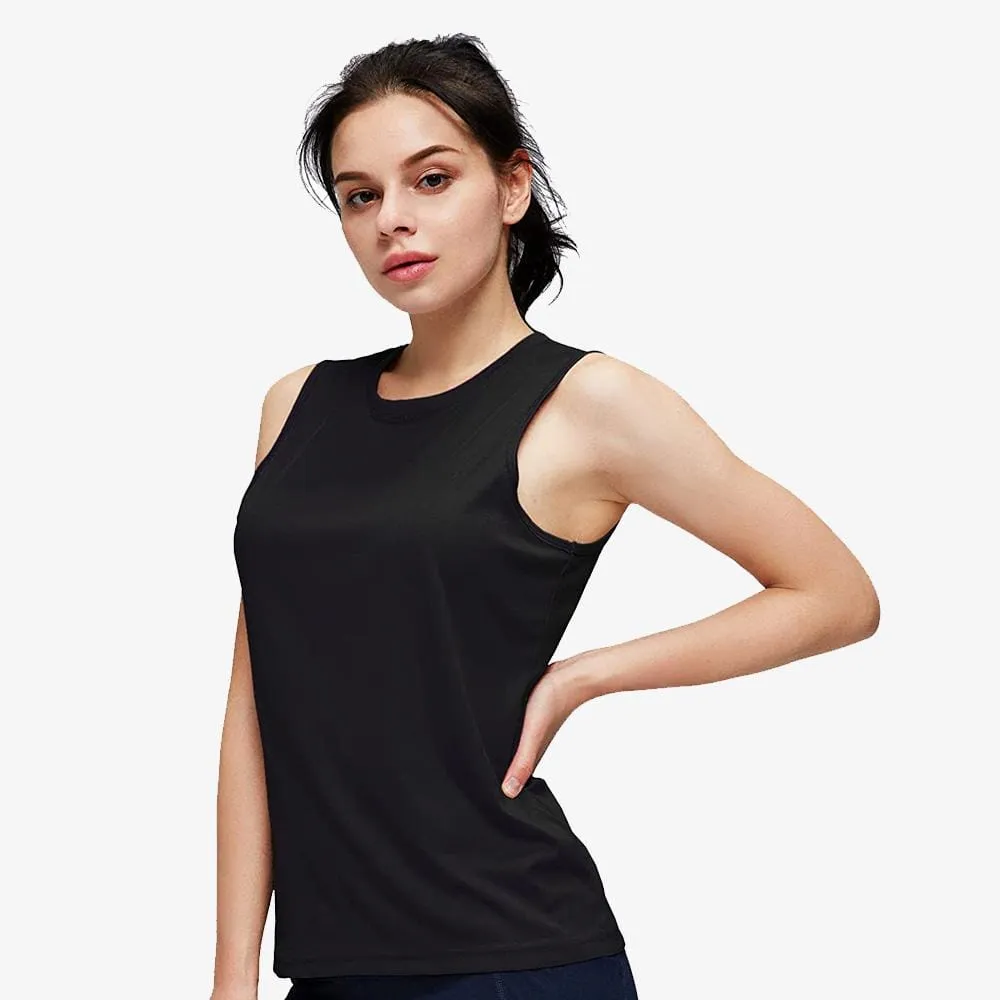 Women's Sleeveless Workout Shirts UPF 50 Sun Protection Tank Top