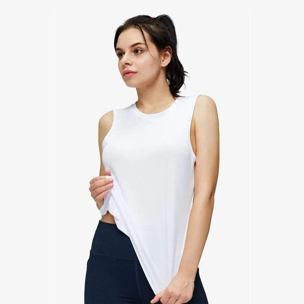 Women's Sleeveless Workout Shirts UPF 50 Sun Protection Tank Top