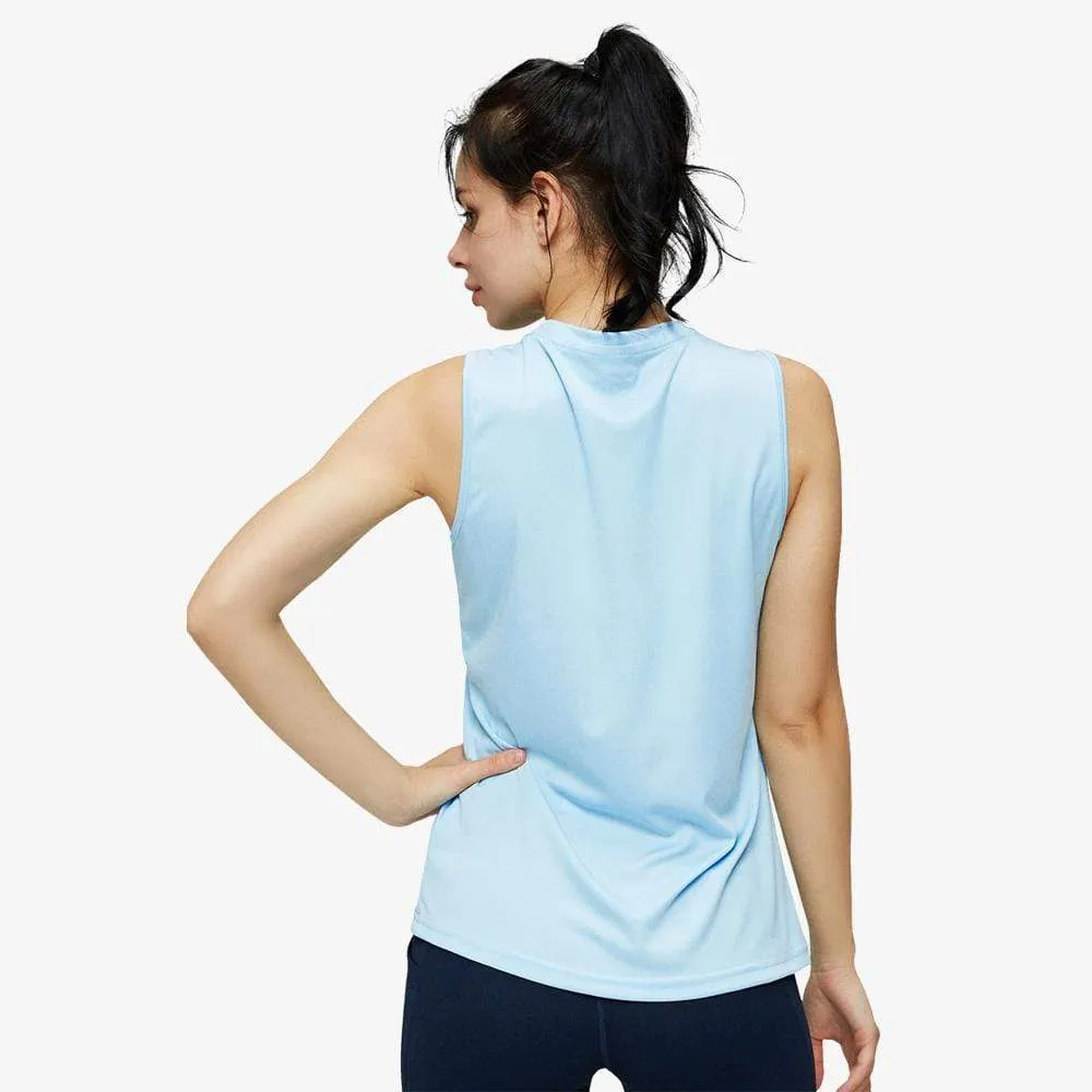 Women's Sleeveless Workout Shirts UPF 50 Sun Protection Tank Top