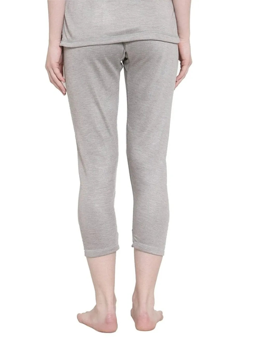 WOMEN'S SOLID THERMAL BOTTOM