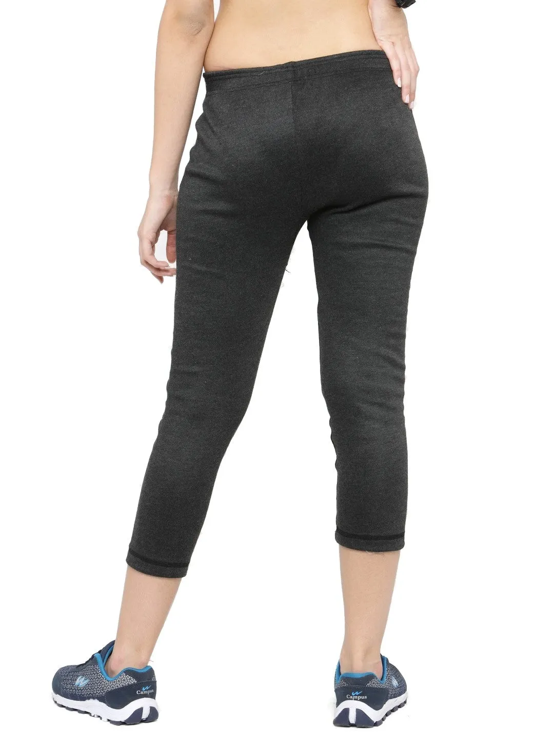 WOMEN'S SOLID THERMAL BOTTOM