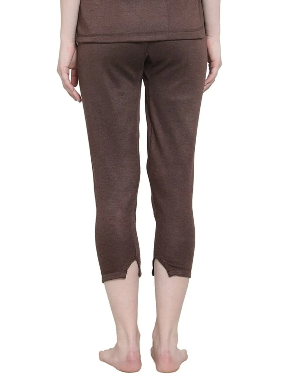 WOMEN'S SOLID THERMAL BOTTOM