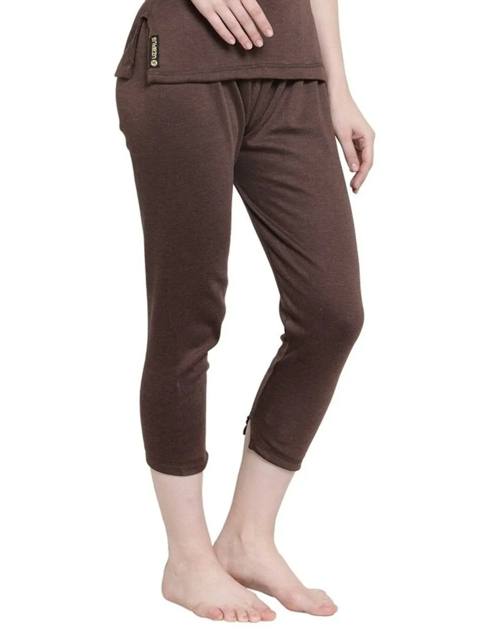 WOMEN'S SOLID THERMAL BOTTOM