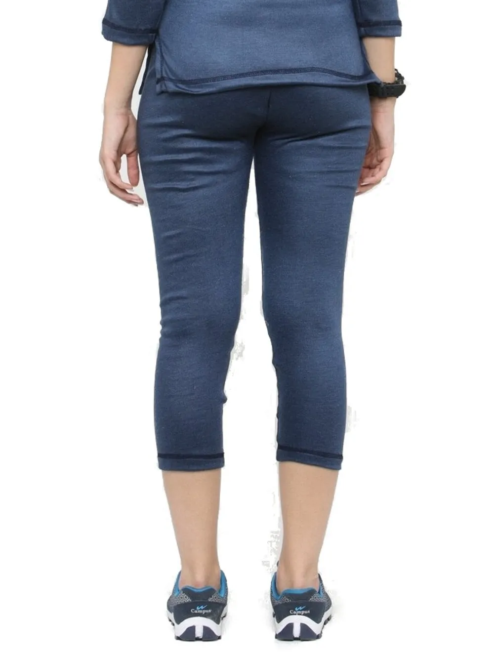 WOMEN'S SOLID THERMAL BOTTOM