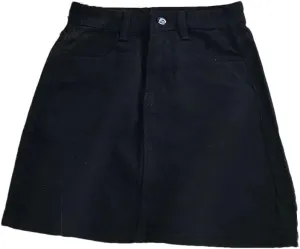 Women's Summer Casual Vintage Tassel Denim Mini Skirts High Waist A Line Plus Size Denim Skirts