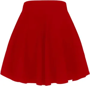Women's Summer High Waisted Skirts Tummy Control Pleated Athletic Skirts Mini Dress
