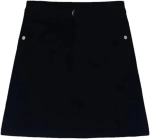 Women's Summer Korean A Line Denim Mini Skirts High Waist Slimming Side Slit Denim Skirts