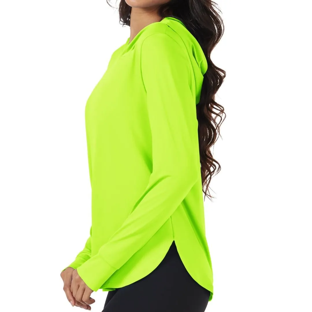Women's UPF 80  Sun Protection Nuit Nuit Hoodie Hiking UV Shirt