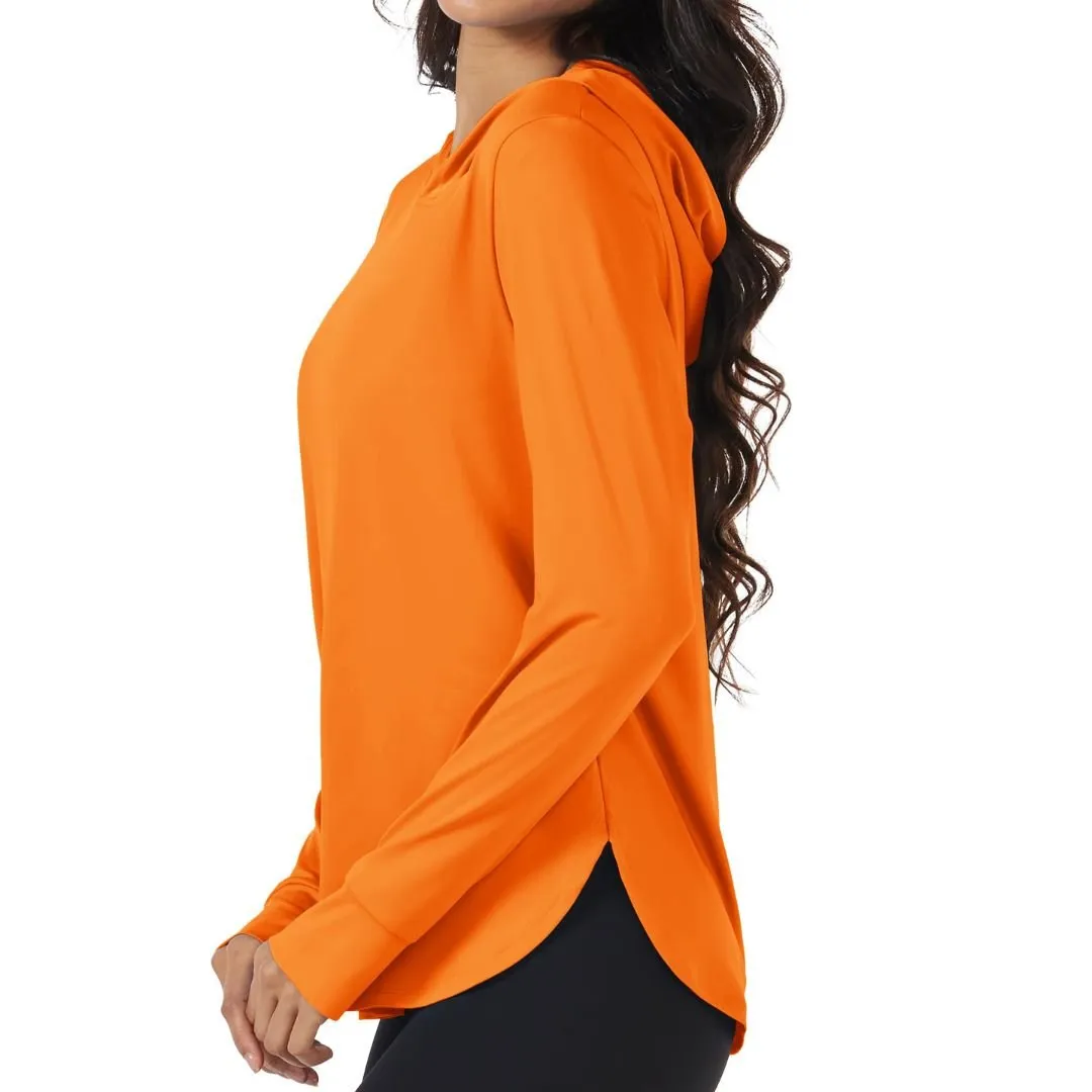 Women's UPF 80  Sun Protection Nuit Nuit Hoodie Hiking UV Shirt