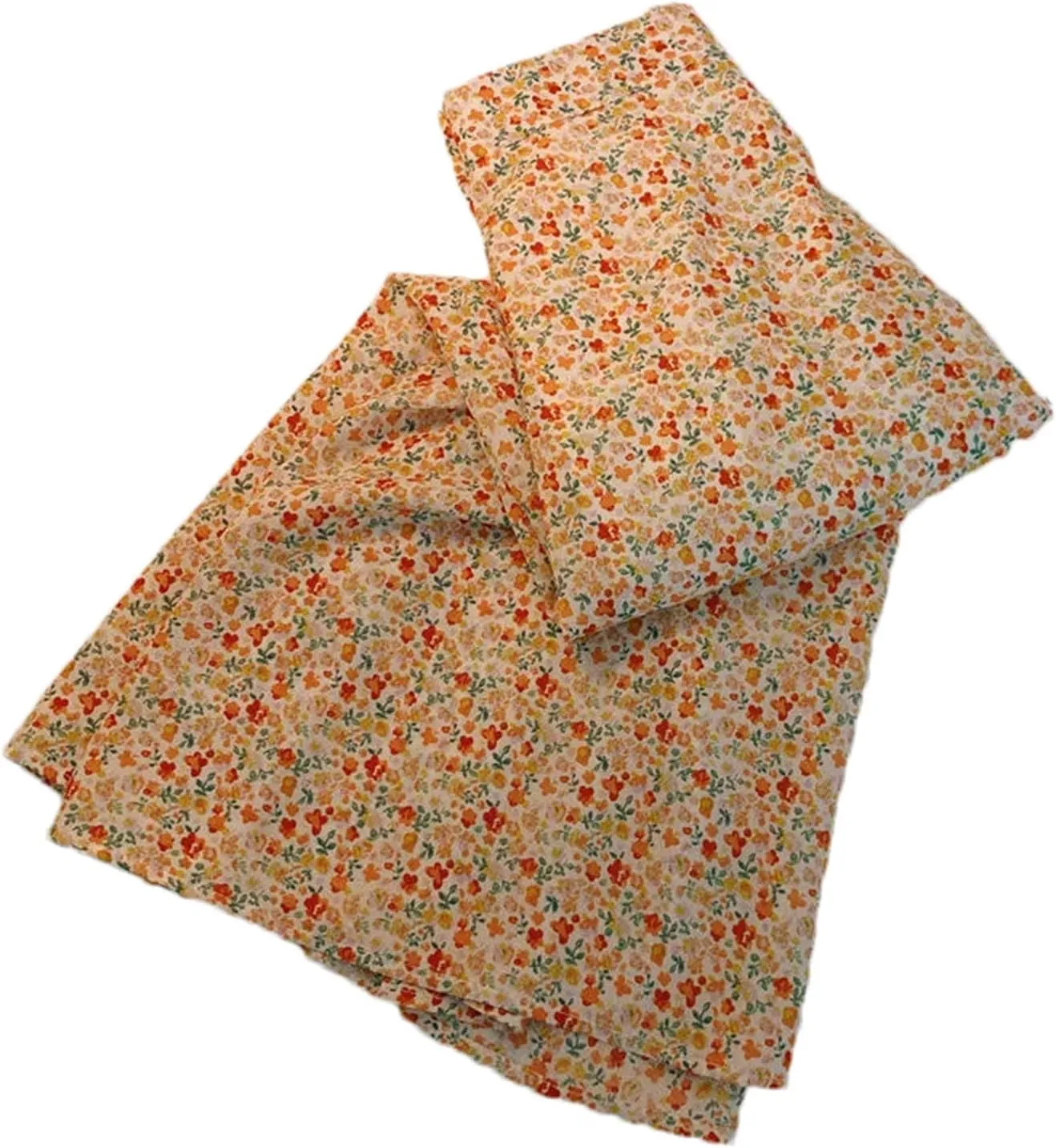Women's Vintage Floral Printed Midi Skirt Summer Holiday Casual Skirt