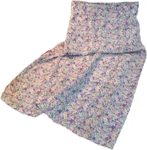 Women's Vintage Floral Printed Midi Skirt Summer Holiday Casual Skirt