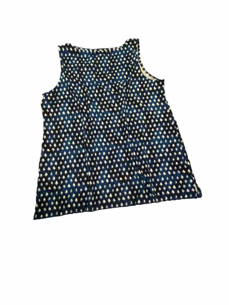 Women's Women Size 2 Chicco Blue Print female Tank Tops