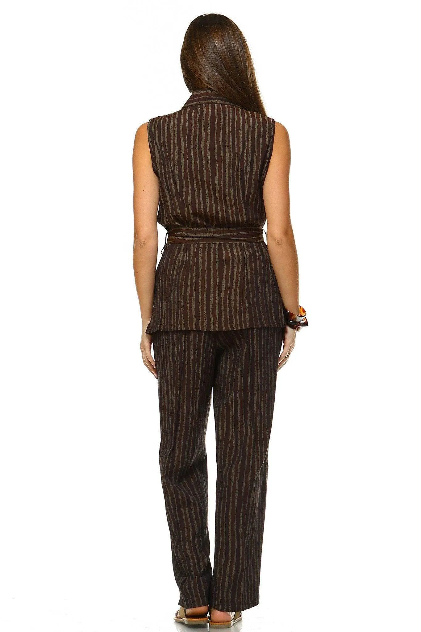 Women's Workwear Two Piece Pants Set