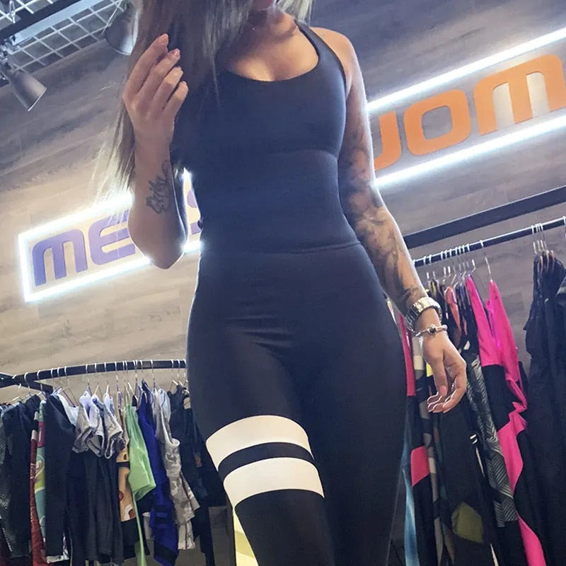 Women’s Yoga Gym Sportswear One Piece Backless