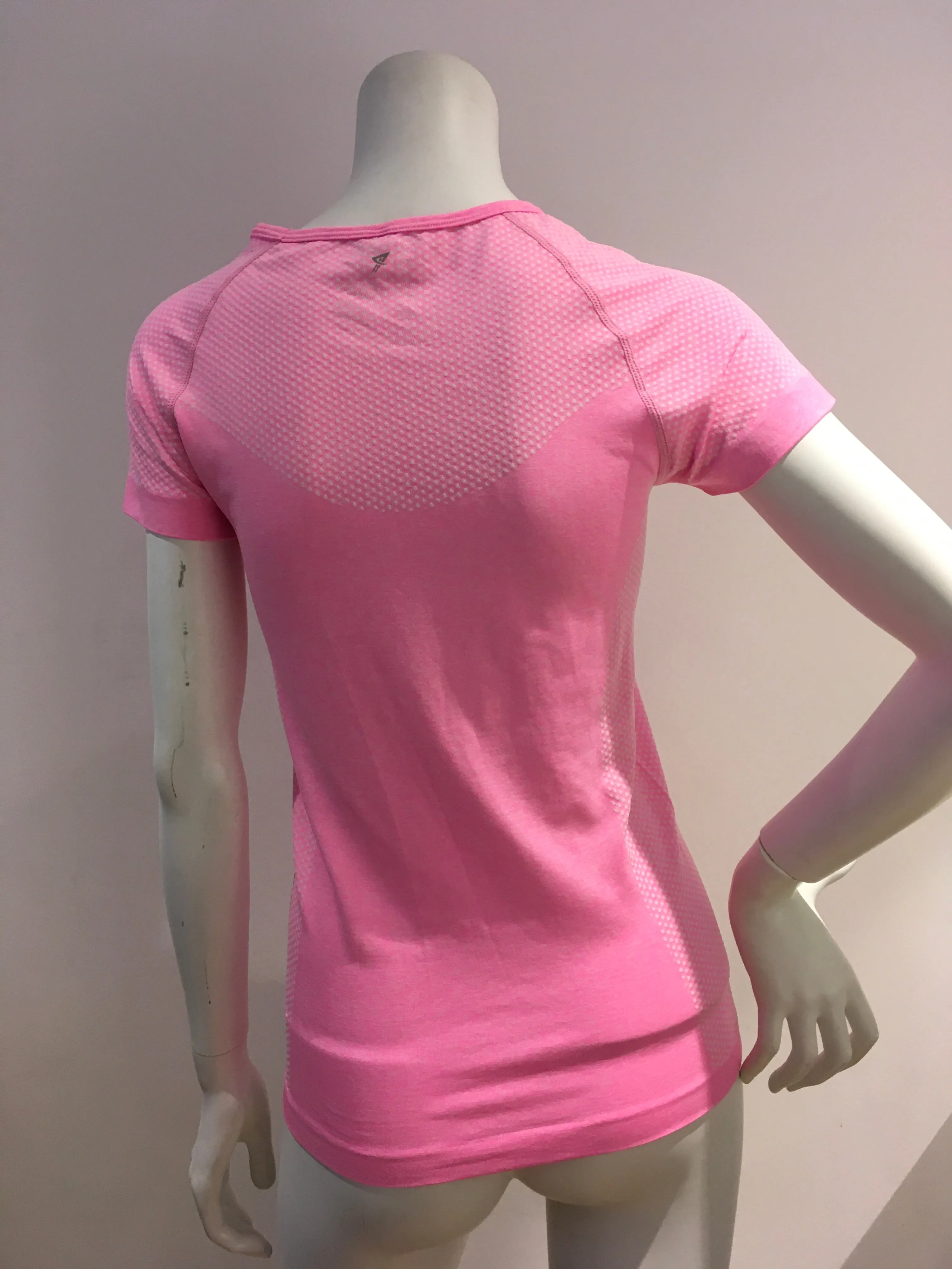 Workout Neon Pink Women's Slim fit T Shirts SIZE UK 10 / 12 ladies