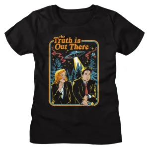 Xfiles Retro Book Cover Women's T-Shirt