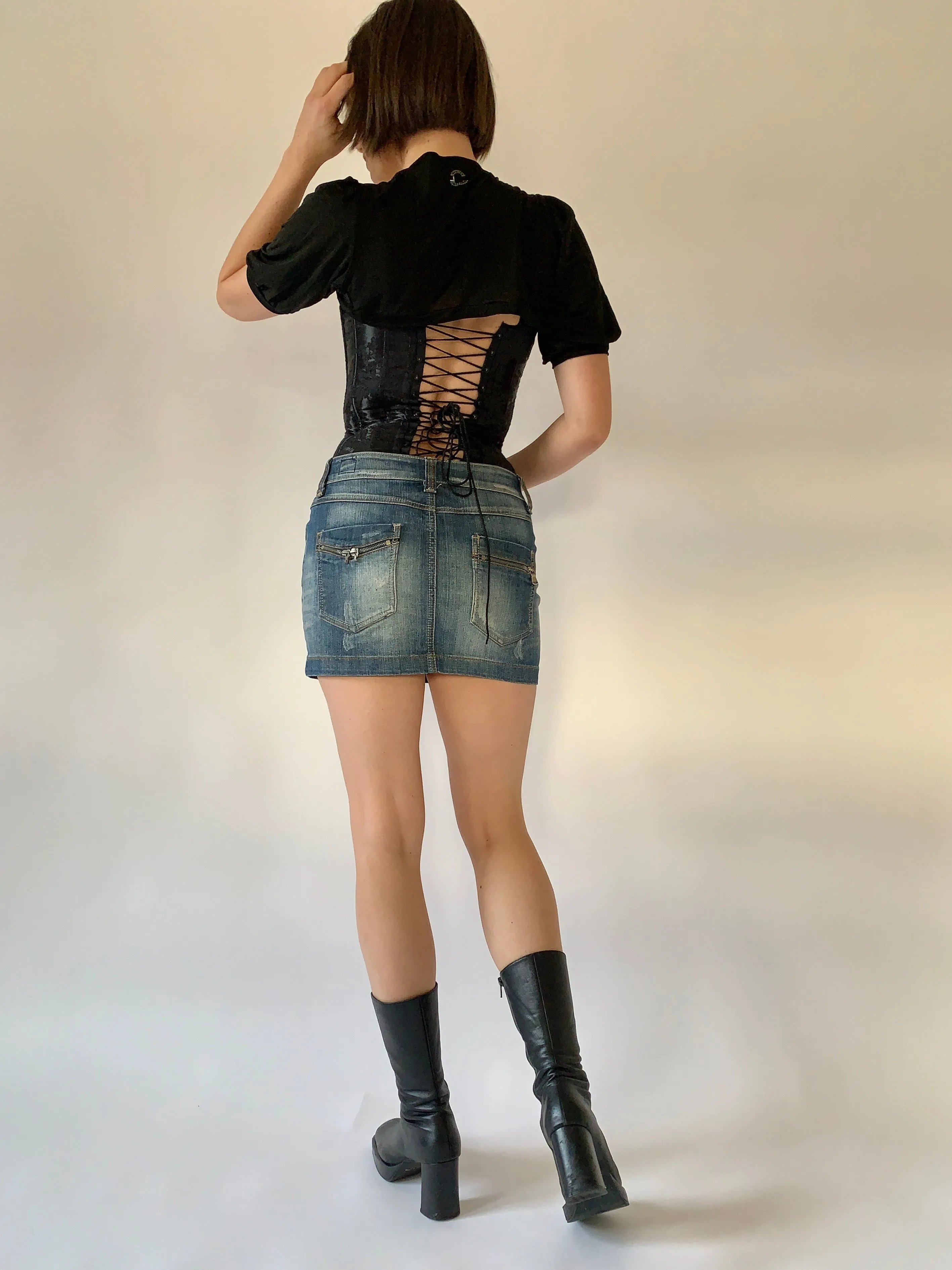 Y2K Denim Mini - Small