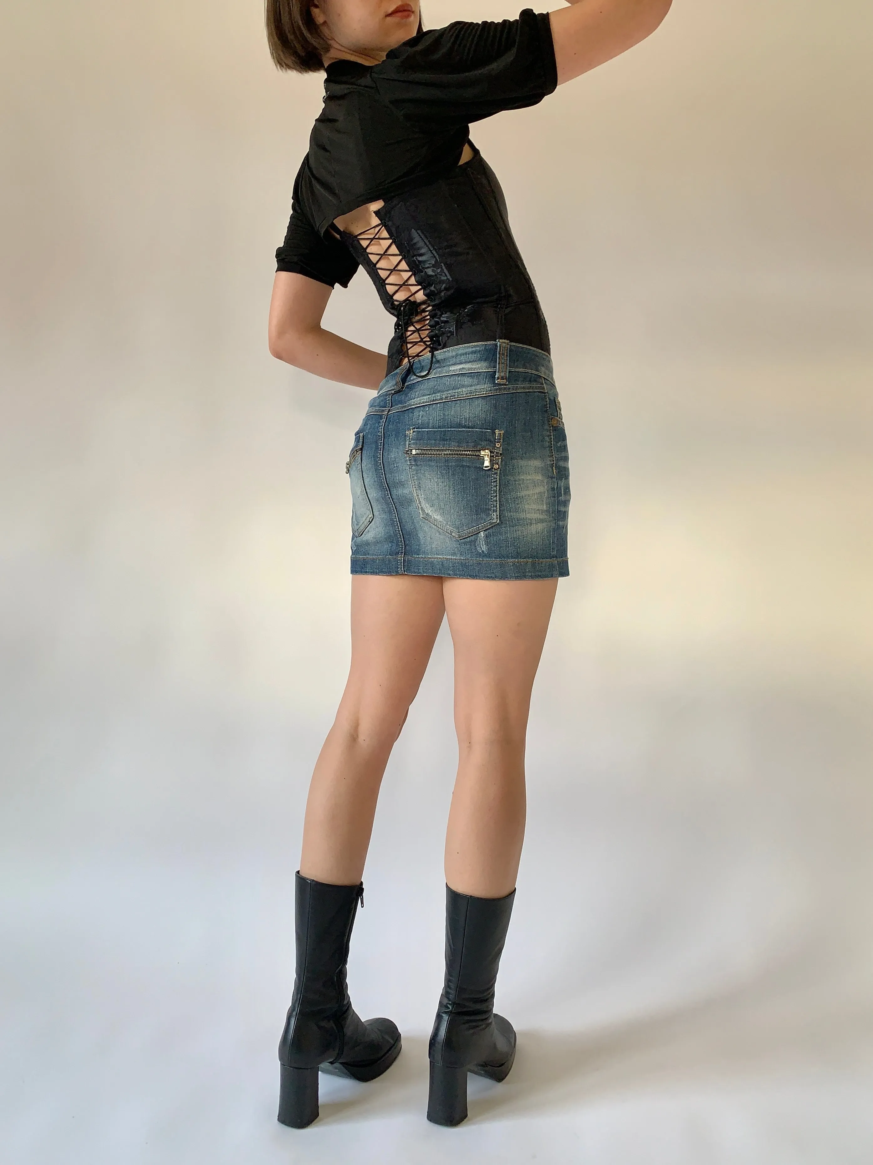 Y2K Denim Mini - Small
