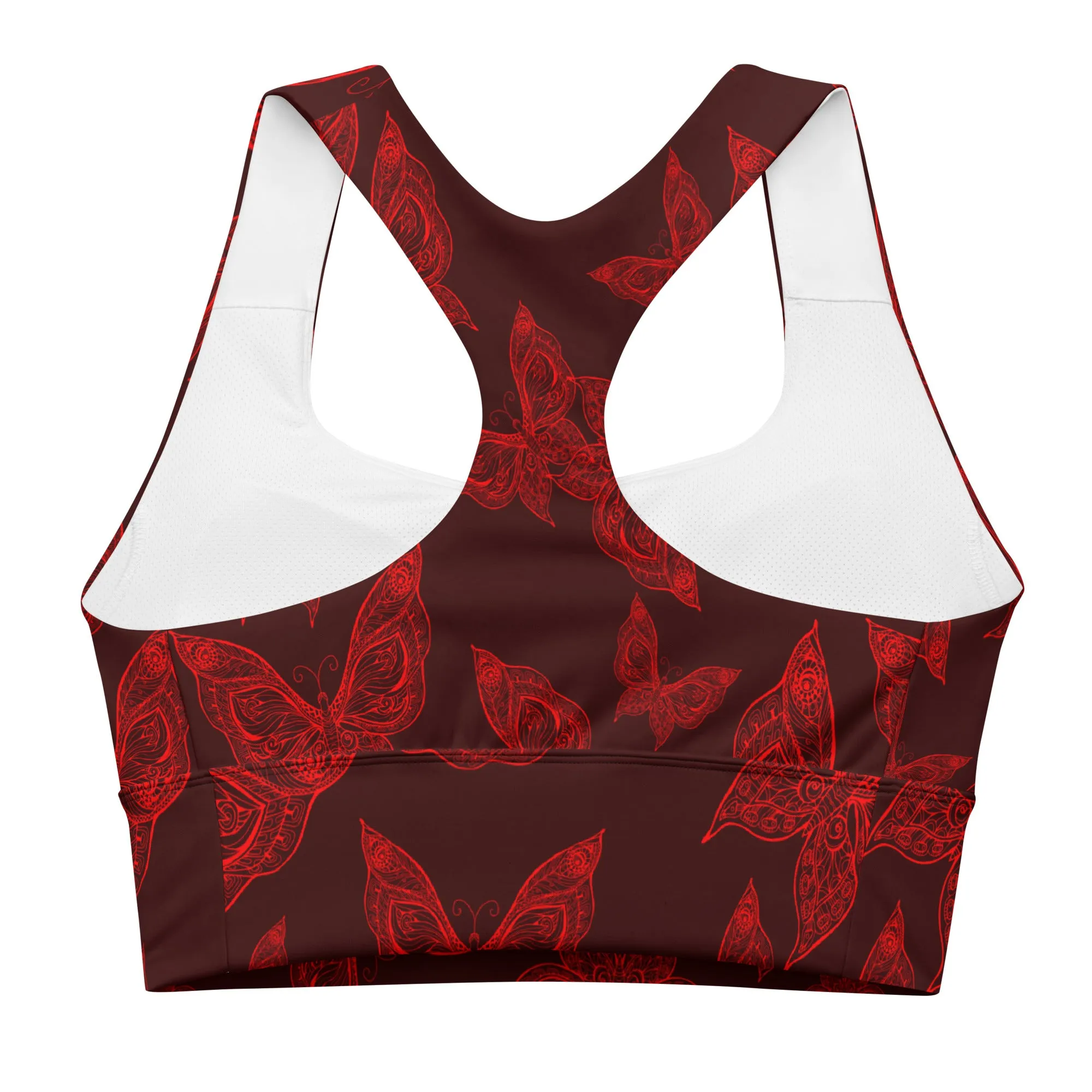 Yoga Fashion Longline Sports Bra, lioness-love
